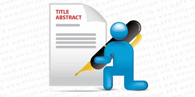 Create Title Abstract Report